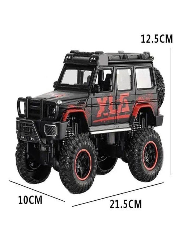 PEZYOX Exclusive Alloy Metal Pull Back Die-cast Car Model with Sound Light Mini Auto Toy for Kids Metal Model Toy Car with Sound and Light (1.24 Scale Brabus XLG - Yellow) - Image 3